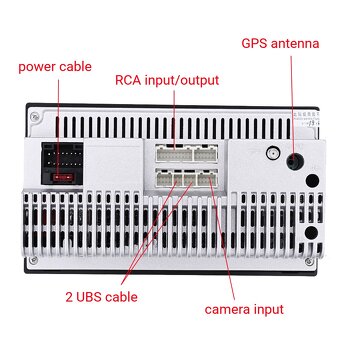 Predám androidové 7" autorádio s cúvacou kamerou - 3