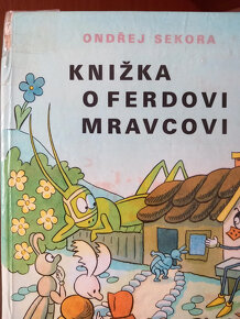 Knižka o Ferdovi mravcovi - SK jazyk, vydanie z roku 1974 - 3