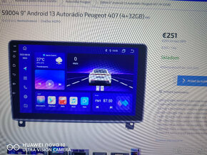 Android Autoradio Peugeot 407 - 3