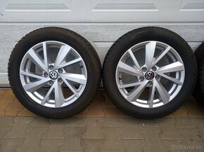 Orig. sada Audi, VW, Škoda, Seat 5x112 R17 + pneu 215/55 R17 - 3