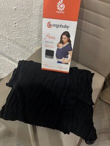 Ergobaby aura wrap šatka čierna - 3