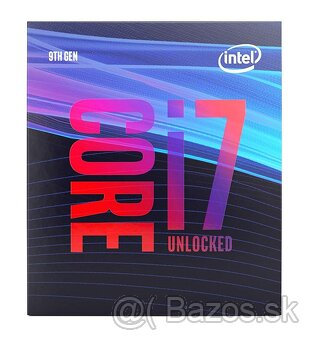 Intel Core i7-9700K Coffe Lake ( socket 1151 ) 4,9 GHz Max - 3