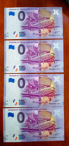 ☀️ 0 eurové bankovky / 0 € souvenir - vojenský motív SNP☀️ - 3