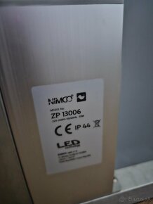 LED zrkadlo 120x70, NIMCO, hlinikovy ram - 3