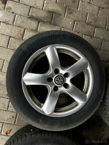 Predám zimnú sadu AL disky 5x120 na Vw t5 t6 pneu 235/55 r17 - 3