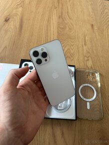 iPhone 13 Pro Max 128 gb Silver v záruke + príslušenstvo - 3