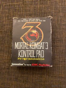 Joystick Mortal Kombat 3 Programovateľný na Playstation 1 - 3