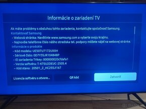 Ultratenký 4K 50" Smart LED TV Samsung UE50TU7172UXXH - 3