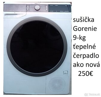 predám sušičku GORENIE,SIEMENS-AEG a LG.. - 3