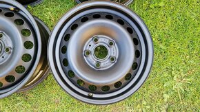 Plechové disky VW Golf 7, Škoda Octavia 3, 5x112 R15 - 3