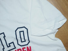 Ralph Lauren pánske tričko biele - 3