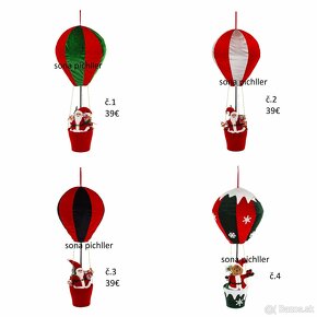 vianoce - vianocny balon xxl - rozne farby100cm - 3