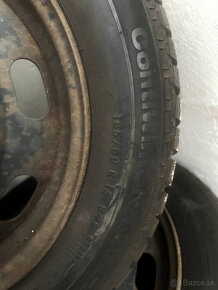 Zimne Continental 185/60R15 ContiWinterContact aj s diskami - 3