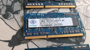RAM DDR3 SODIMM 2GB, 4GB do notebooku - 3