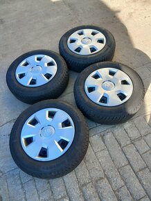 Zimne pneumatiky 195/65R15 plus disky - 3