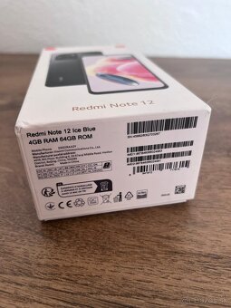 Xiaomi Redmi Note 12 4GB RAM / 64GB ROM – so zárukou do 07/2 - 3