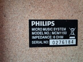 Philips MCM1150/12 audio mikrosystem - 3