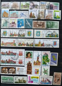 Zbierka poštových známok POĽSKO 150 ks - 3