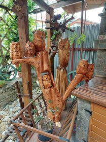 Vyrezávané drevené sochy - 3