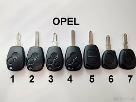 Opel_Nissan_chevrolet obal na klúč autokluč - 3