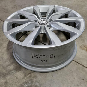 Originál Volkswagen disky 5x112 R17 ET49 - 3