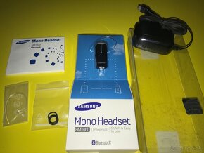 Mono Headset Bluetooth HM1000 Samsung - nový - 3