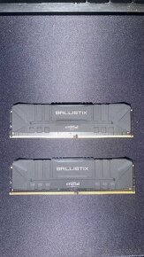 16GB DDR4 3600mhz Crucial BALLISTIX RAM - 3