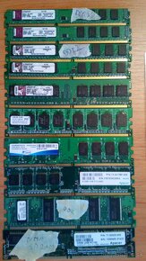 RAM / pamäť – DDR3,DDR2,DDR, DIMM SDRAM - 3