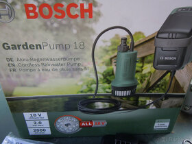 Čerpadlo BOSCH 18 V na dažďovú vodu - 3