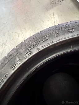 LETNÉ GUMY MICHELIN 215/45 R16 - 3