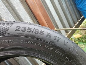 2 ks zimné pneu Continental Wintercontact - 235/55 r17 103V - 3