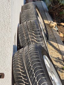 4x Zimne kolesa 5x112 195/65 R15 DOT 18 - 3