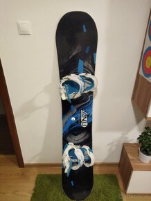 Snowboard GNU Carbon Credit Asym 156cm - 3