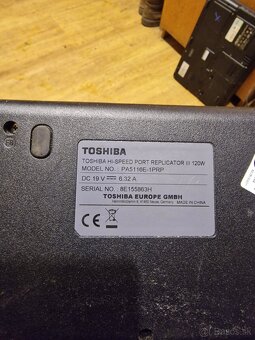 Predam dokovaciu stanicu toshiba k notebook - 3