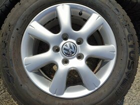 Kolesa 17" 5x130 VW Touareg zimne pneumatiky 235/65 R17 - 3