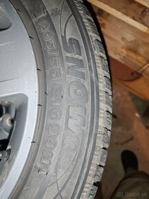 Sebring Snow 205/55/r16 + elektróny 5x112 - 3