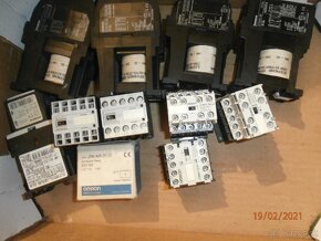 Stykače na 24VAC,24VDC,48VDC,110V.6A do 50A. - 3