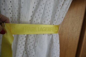 KARL LAGERFELD original damske luxusne nove saty L/XL - 3