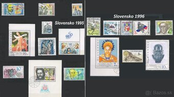 Poštové známky, filatelia: Slovensko 1993-2020 - 3