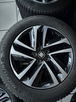 Predám alu disky origo. Seat Tarraco 5x112 R18 a zimne pneu. - 3