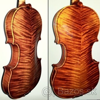 husle 4/4 model Stradivari tiger stripes - 3