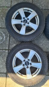 Predám alu disky OXXO 5x112 R16 a zimne pneu.215/60 R16 - 3