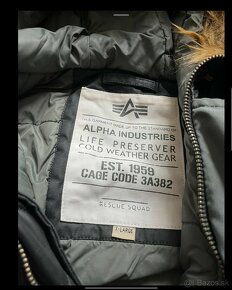 Zimná bunda  Alpha industries - 3