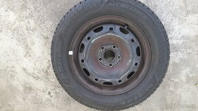 Nové celoročné Matador 165/70/14 z diskamy 5X100 fabia - 3