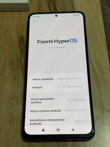 Predám Xiaomi Redmi Note 11 PRO 5G 128GB Blue - 3