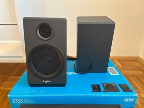 Reproduktory Logitech Z333/2.1/80W - čierne - 3