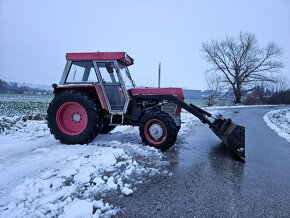 Traktor Zetor Crystal s celnym nakladacom 1981 - 3