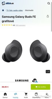 Predám NOVÉ Samsung Galaxy Buds FE - 3