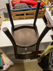 Detská drevena retro stolička - 3