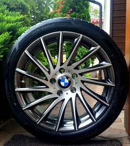 alu R18 5x120, pneu 225/45 RFT, BMW X1, rada 3 - 3